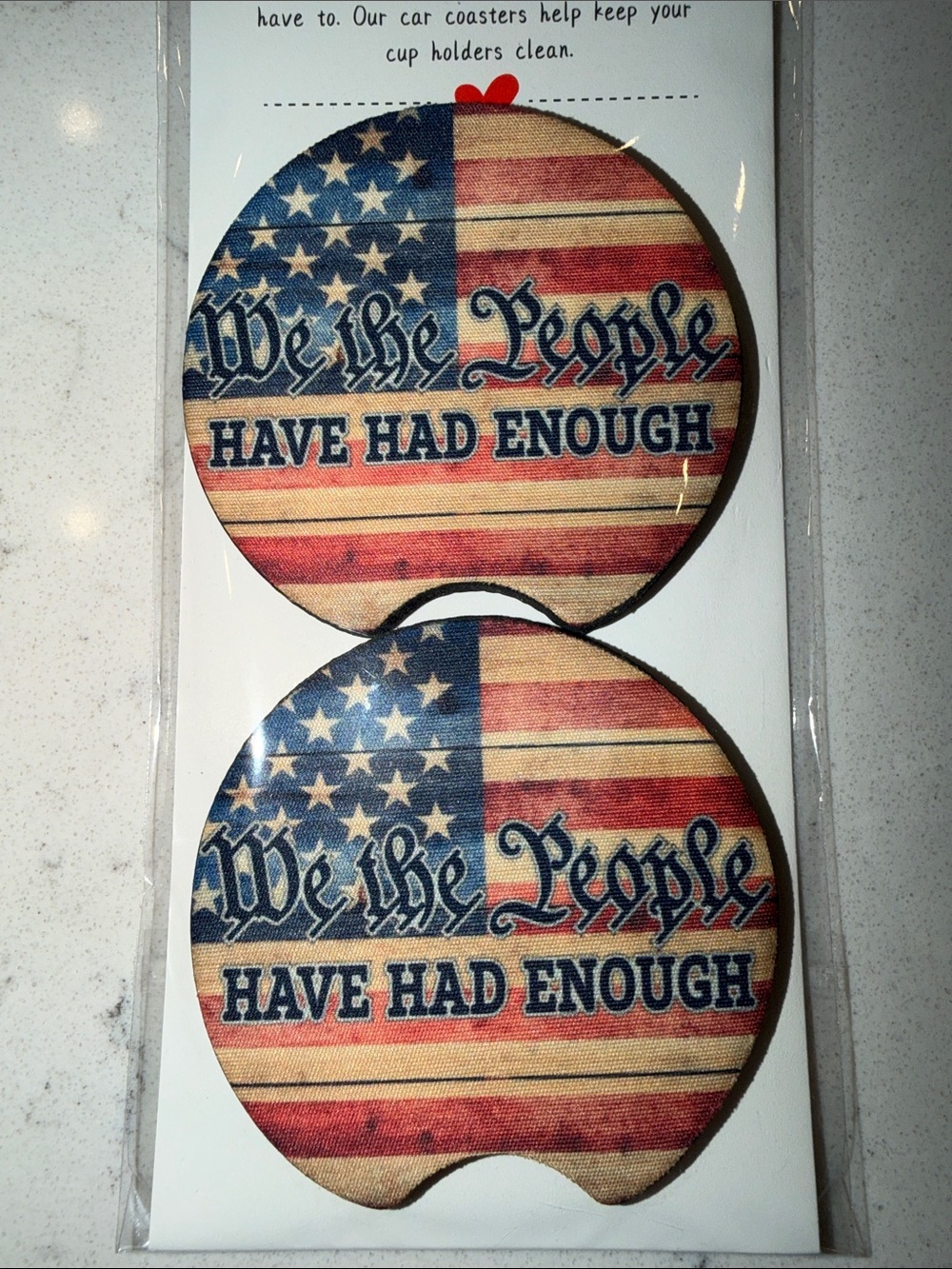 Car coasters